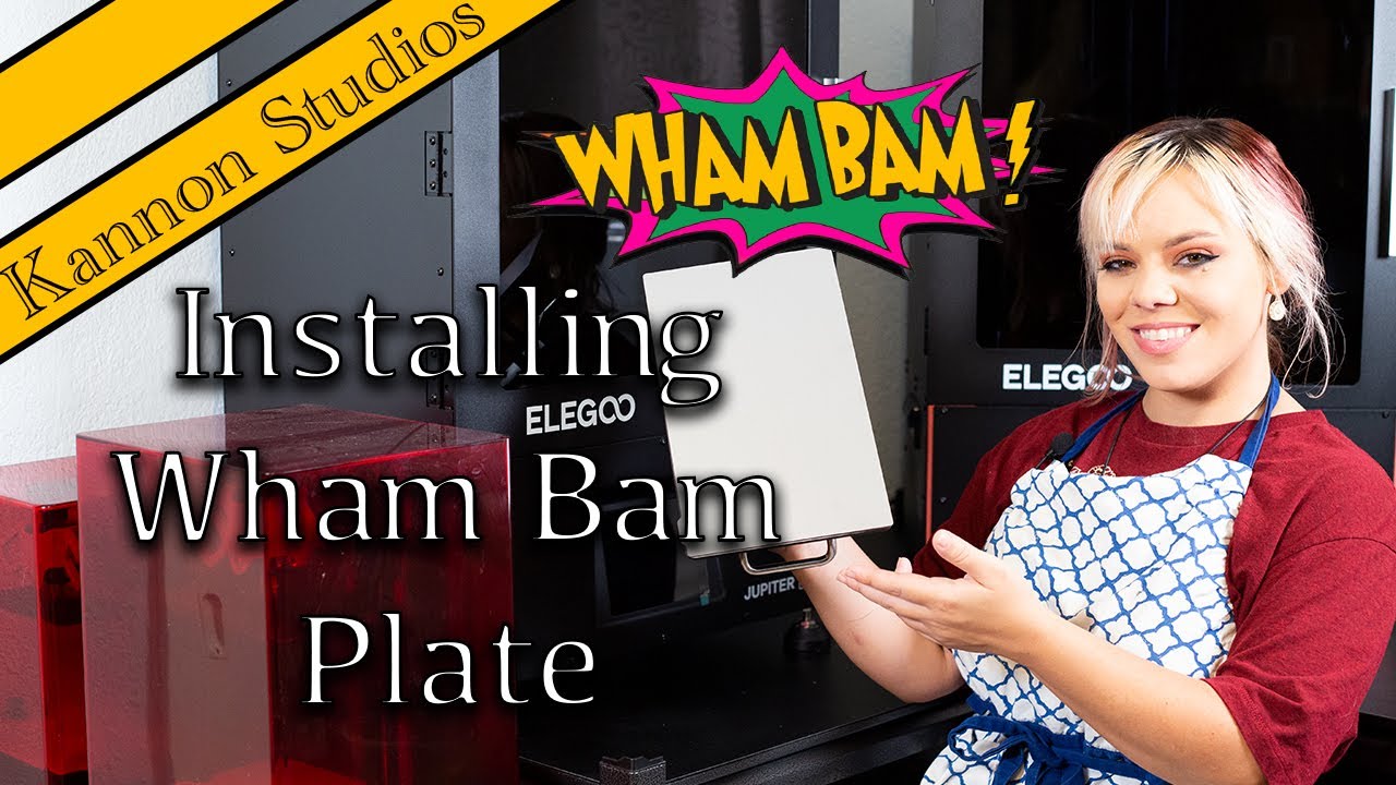 Installing Flexible Wham Bam Plate on the Elegoo Jupiter
