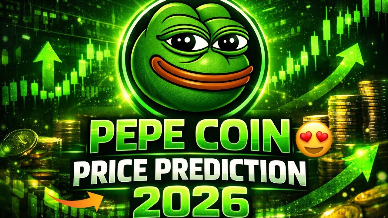 Pepe Price Prediction 2026 😍 |  Pepe Crypto  Coin News - Pepe Coin Latest News 🎯