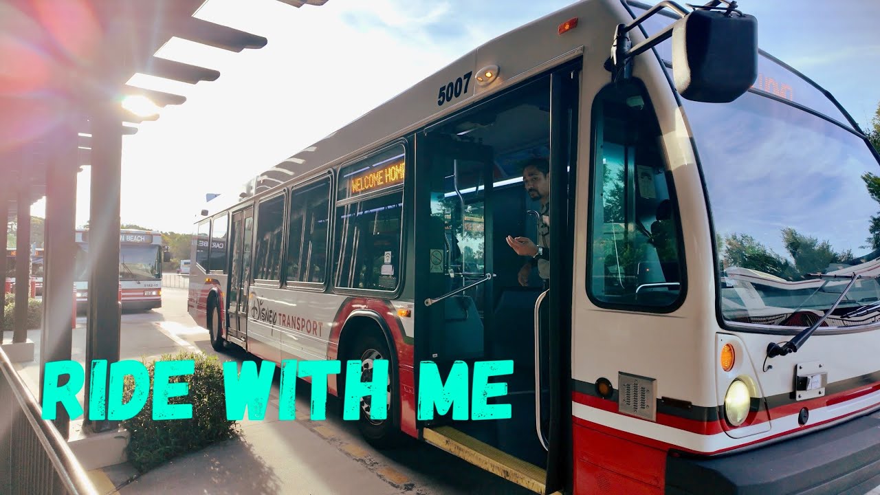 Ride With Me~ 8am Disney World Bus Hopping! Yacht Club/Animal Kingdom/Saratoga Springs #NovaBus