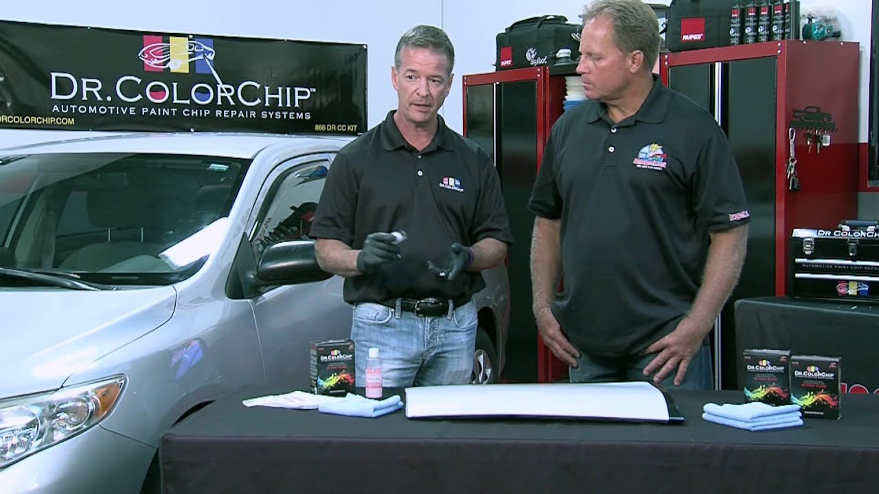 How to use the Dr. ColorChip System to fix rock chips on your car!