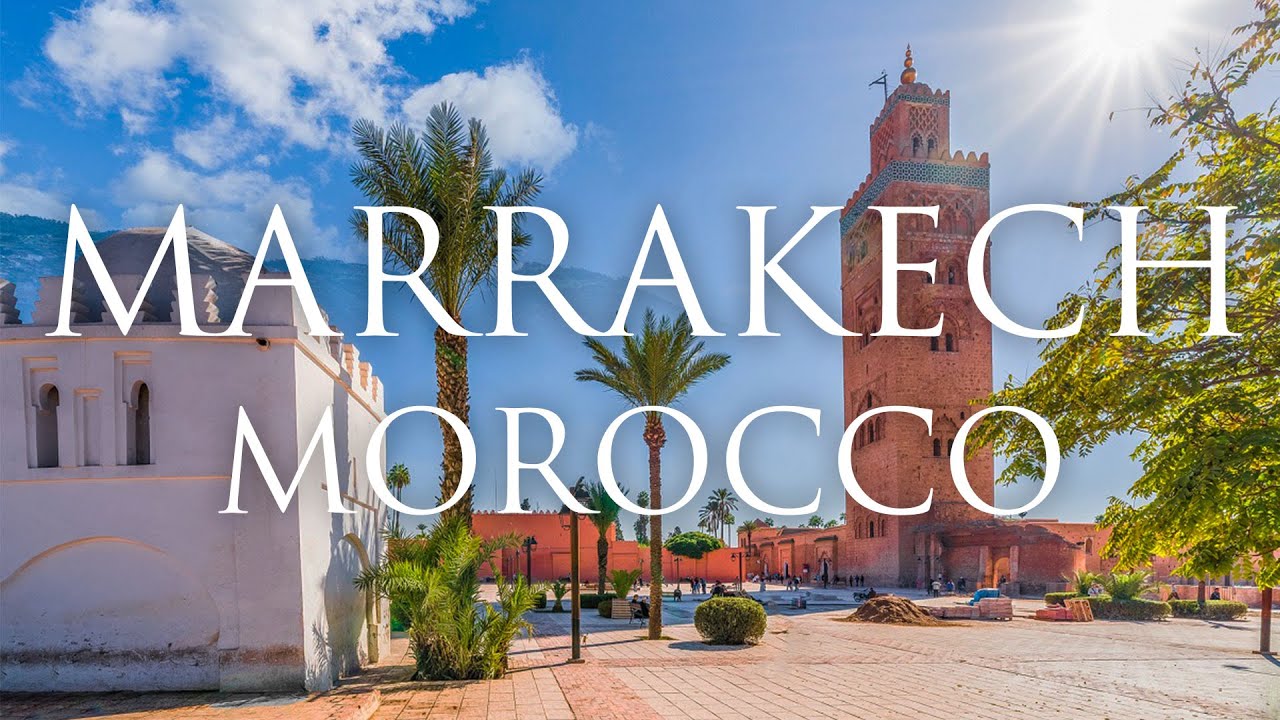 Цвета Марракеша: Захватывающая поездка по Медине (Morocco, 4K)