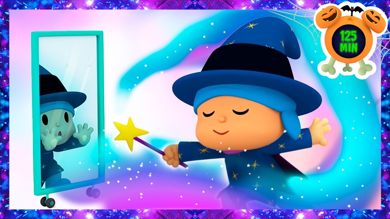 👻 POCOYO em PORTUGUÊS do BRASIL - HALLOWEEN: O Reflexo [125 min] DESENHOS ANIMADOS para crianças