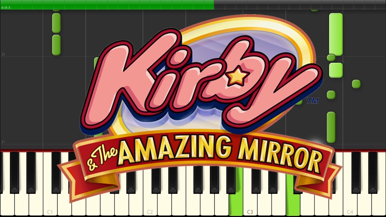 Kirby The Amazing Mirror - Rainbow Route (Piano)