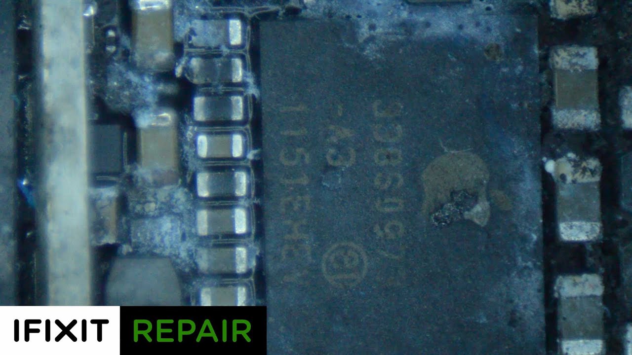 Microsoldering 101: Water Damage and Corrosion