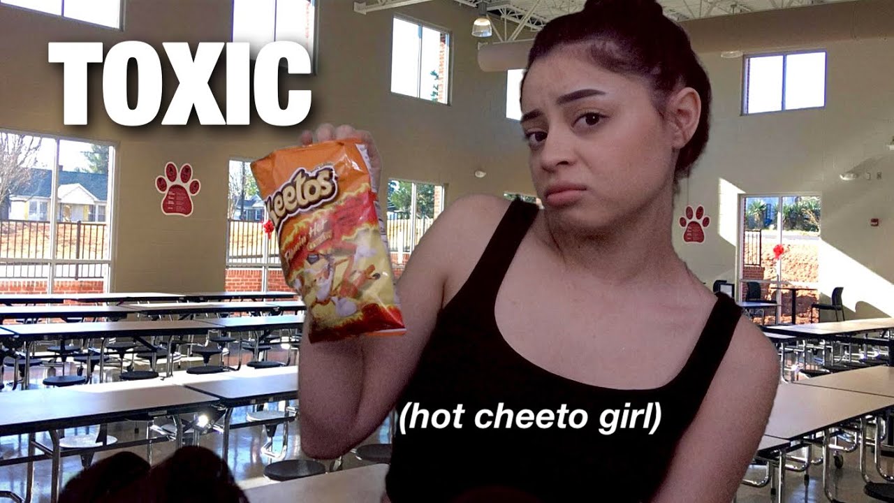 ASMR Toxic Friend Sits With You At Lunch Roleplay (hot cheeto girl)