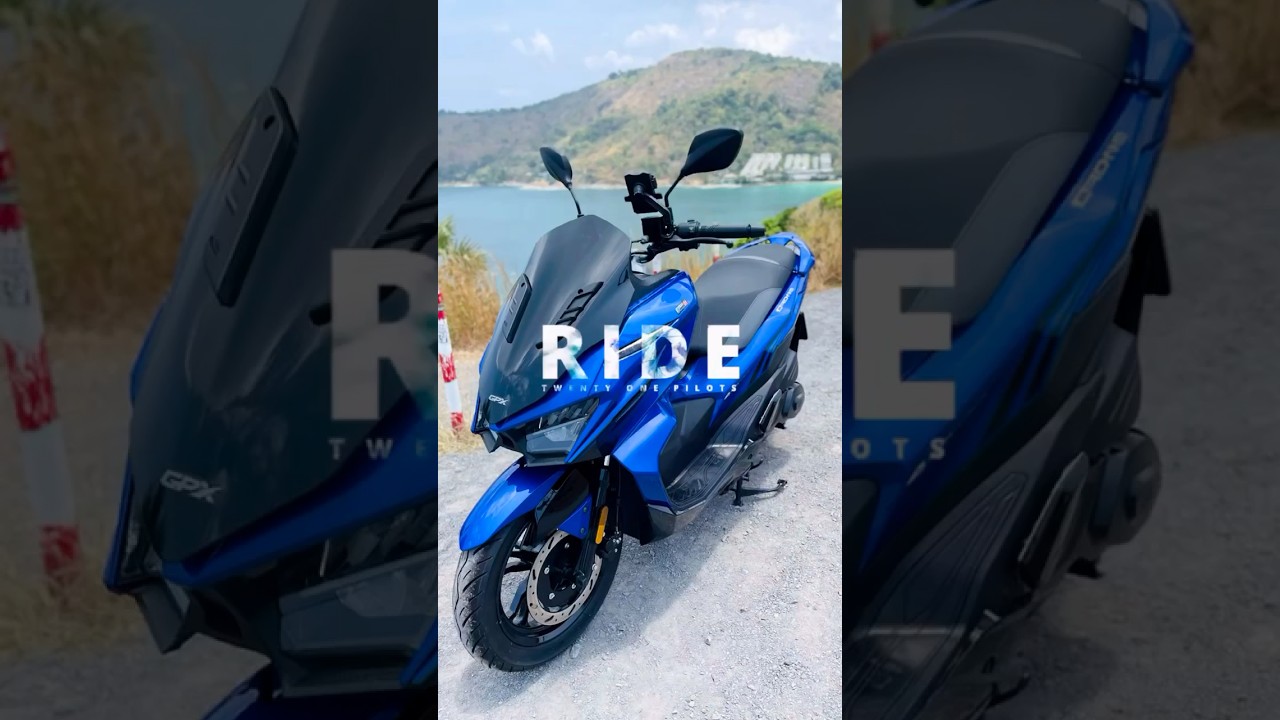 Let&rsquo;s ride with us New GPX Drone 150cc best price and convenient scooter rentals in Rawai Phuket