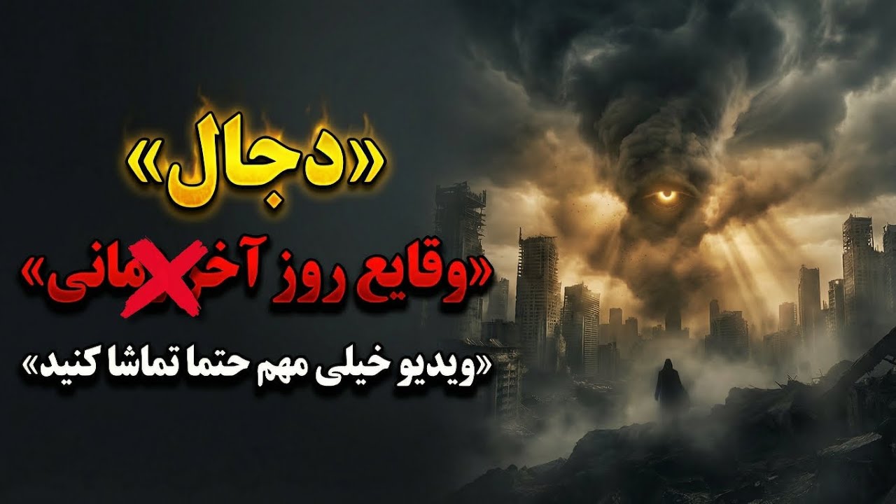 ❌️❌️دجّال و وقایع روزهای آخرالزمان؛ نشانه‌هایی که نادیده گرفته شد ❌️❌️– شیخ کاوه 
