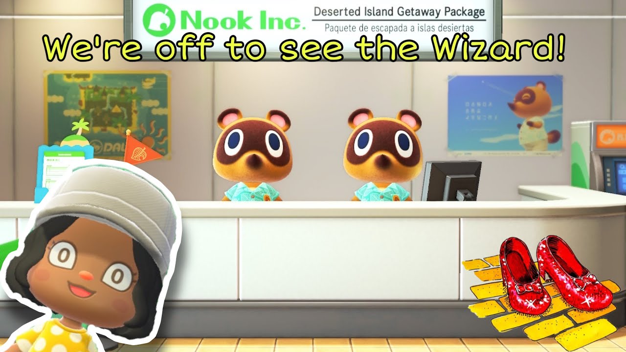 Wizard of Oz island day 1 //Animal Crossing New Horizons//