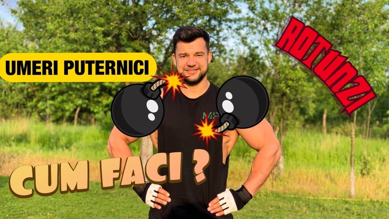 ANTRENAMENT PENTRU UMERI// CALISTHENIC