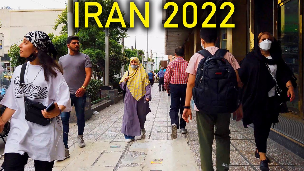 TEHRAN 2022: Piroozi Street - 4K 60fps