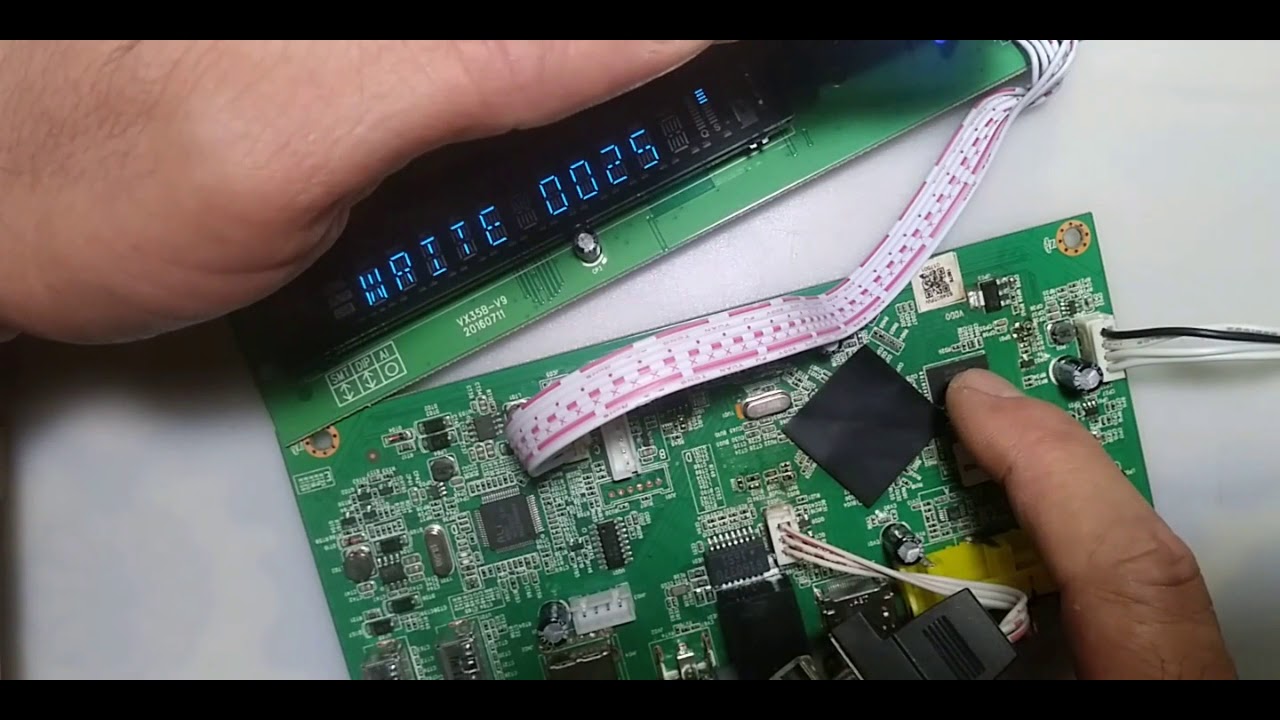 GN-CX2500 HD HYBRIDE تفاصيل صيانة جهاز تعرض للصاعقة