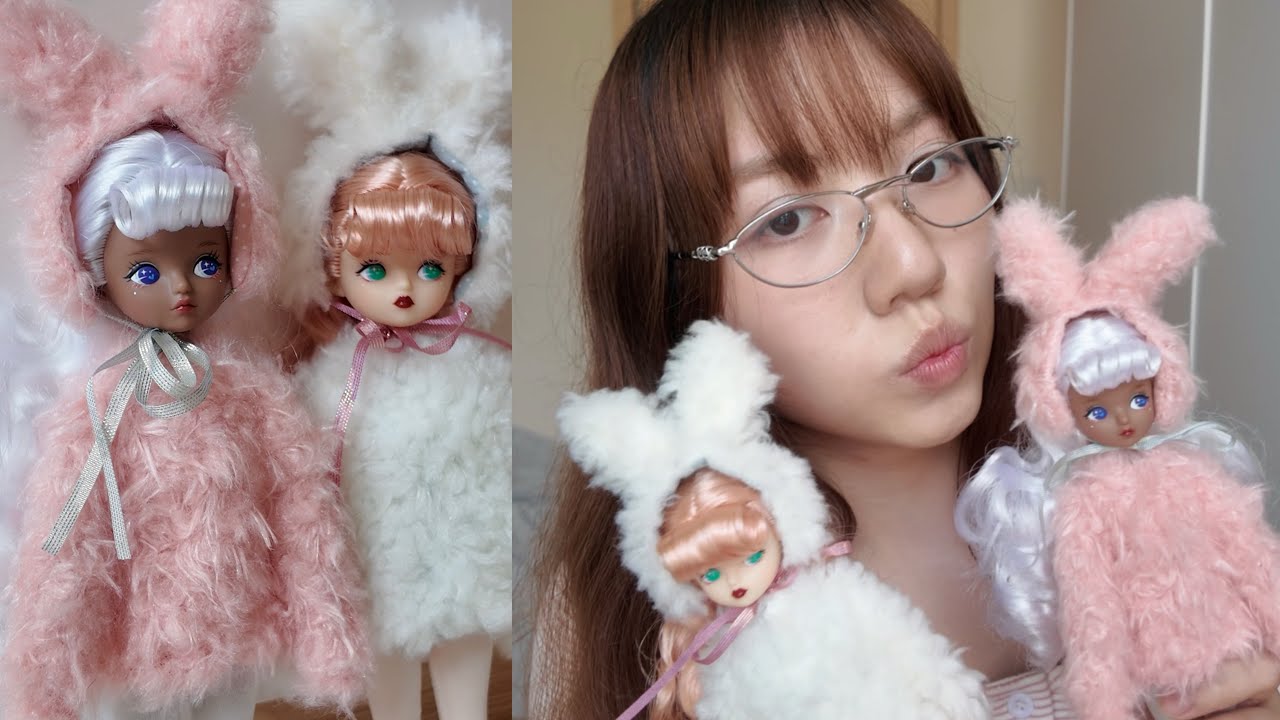 i got one of my most-wanted blommor dolls 🐰