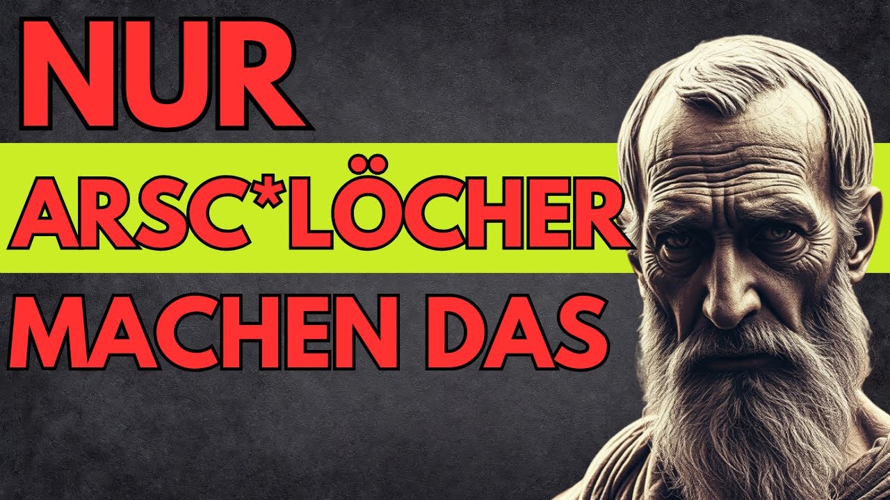 Nur DUMME Menschen machen das!
