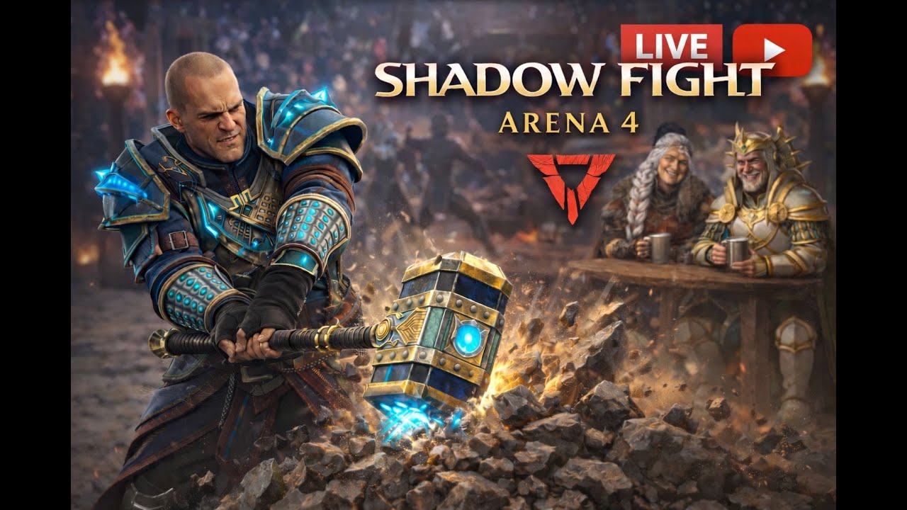 Destroying Pros with CRYSTAL MONKEY ❄️ No Mercy || Shadow Fight Arena Live 😍😍|| #shadowfight4