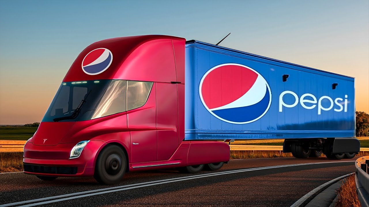 Game Over Diesel-LKWs | Tesla Semi Truck ist 3X EFFIZIENTER !