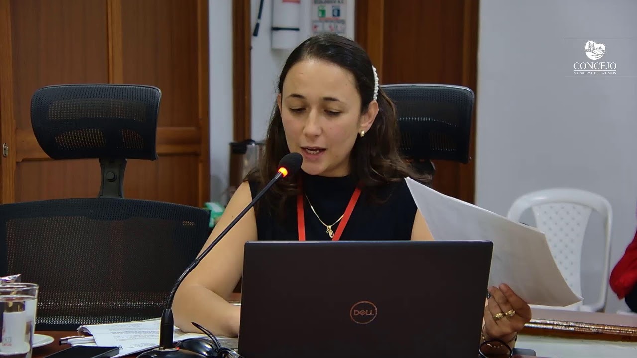 Sesión Informe Secretaría de Hacienda - Leidy Osorio - Secretaria