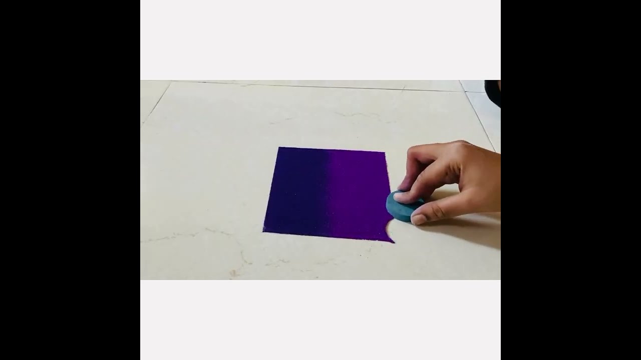 Easy Rangoli Design / Swastik Rangoli/ Rangoli / Stress Relief Rangoli Design