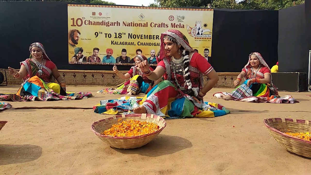 Traditional folk dance jhoomar dance in u.p.
