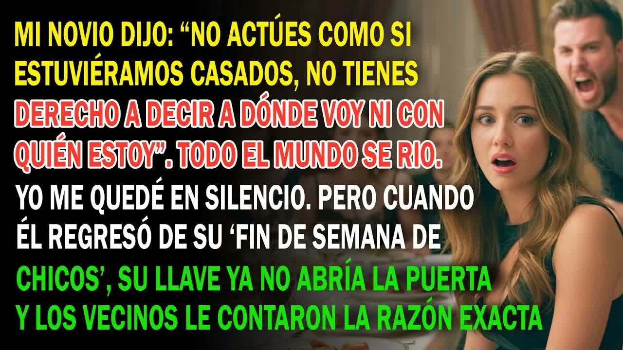 Mi Novio Me Insultó Y Dijo Que Tenía El Derecho De Acostarse Con Cualquier Mujer  ¡Y Cuando Él