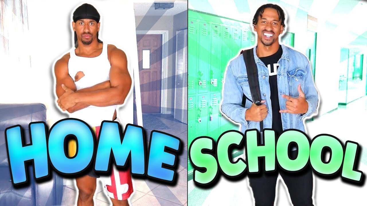 How You Act At SCHOOL vs HOME