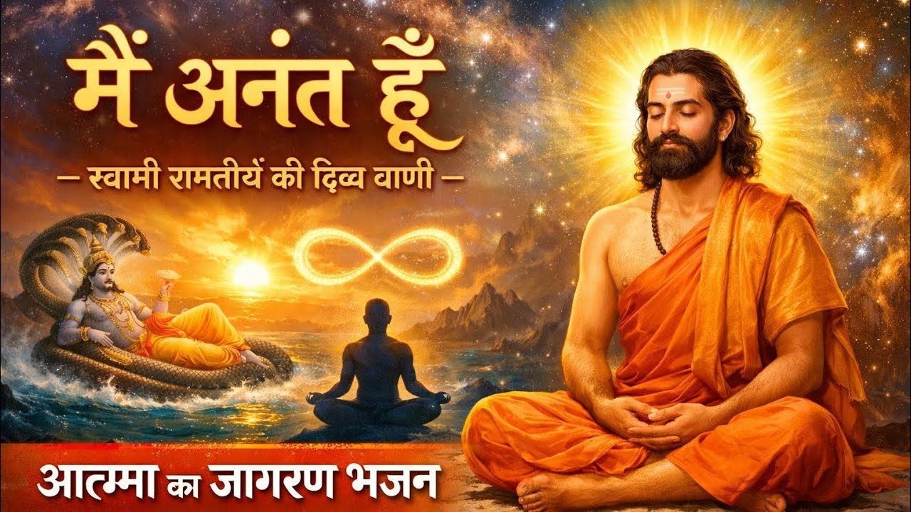 मैं अनंत हूँ – स्वामी रामतीर्थ की दिव्य वाणी | आत्मा का जागरण भजन | Powerful Spiritual Motivation
