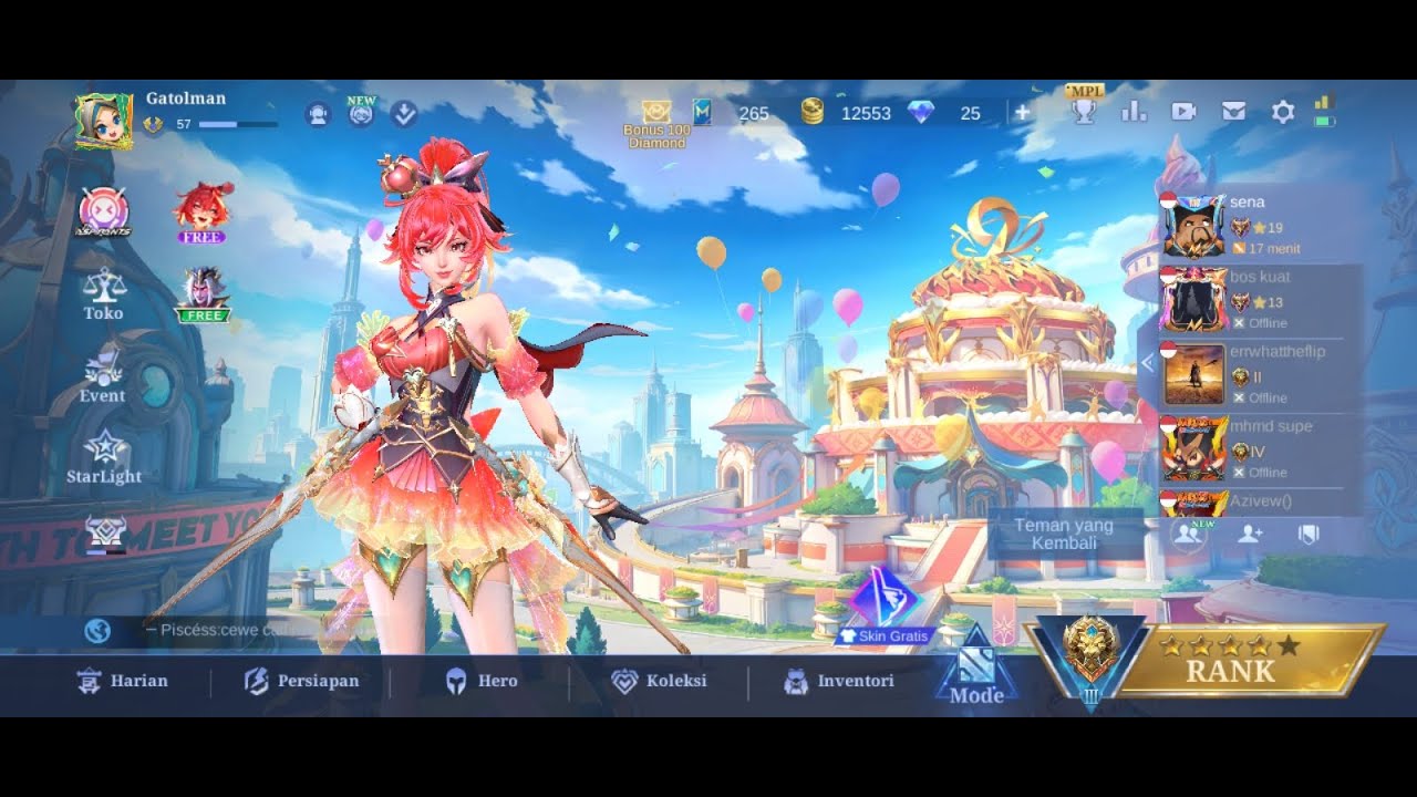 Mabar Push Rank Epic To Legends - Part - 9