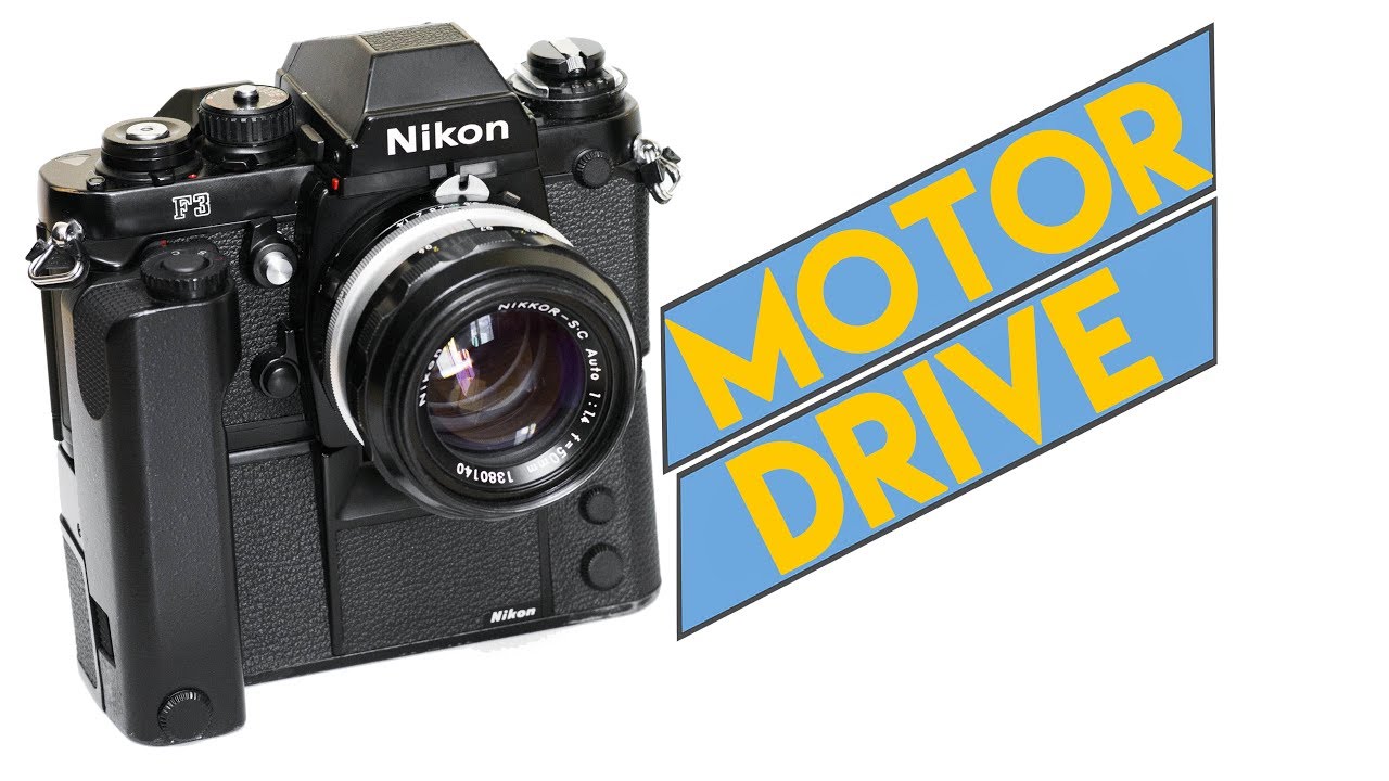 C&acirc;mera Velha # 54 Motor Drive (Fotografia Anal&oacute;gica)