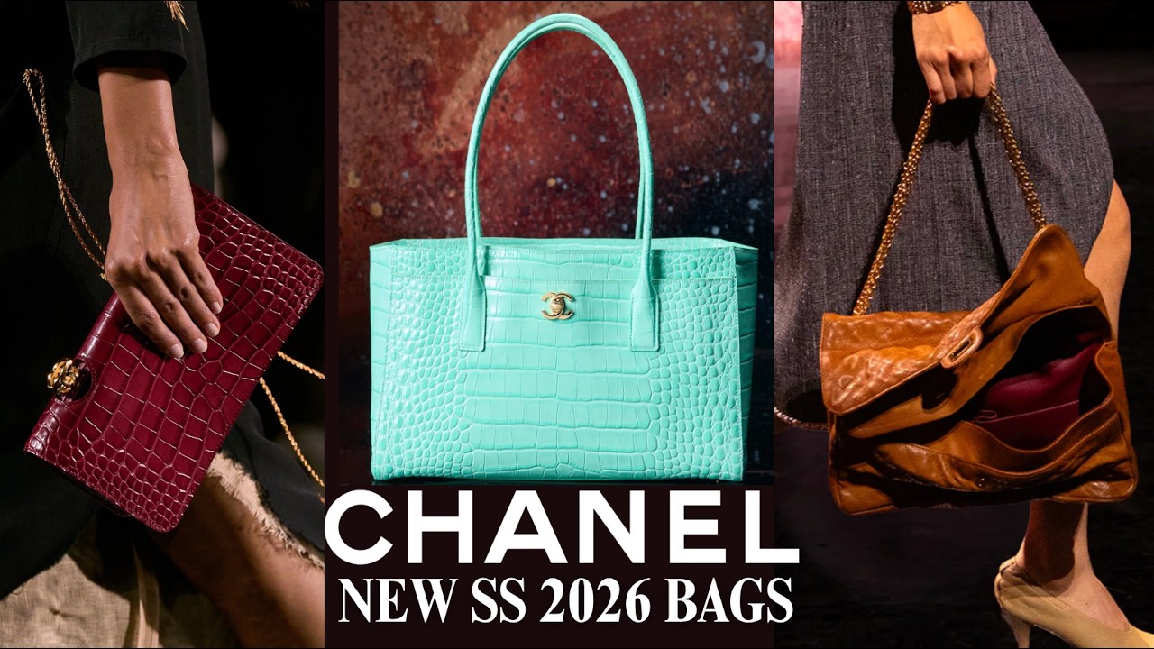 Сумки Chanel из коллекции весна-лето 2026 уже здесь 👀