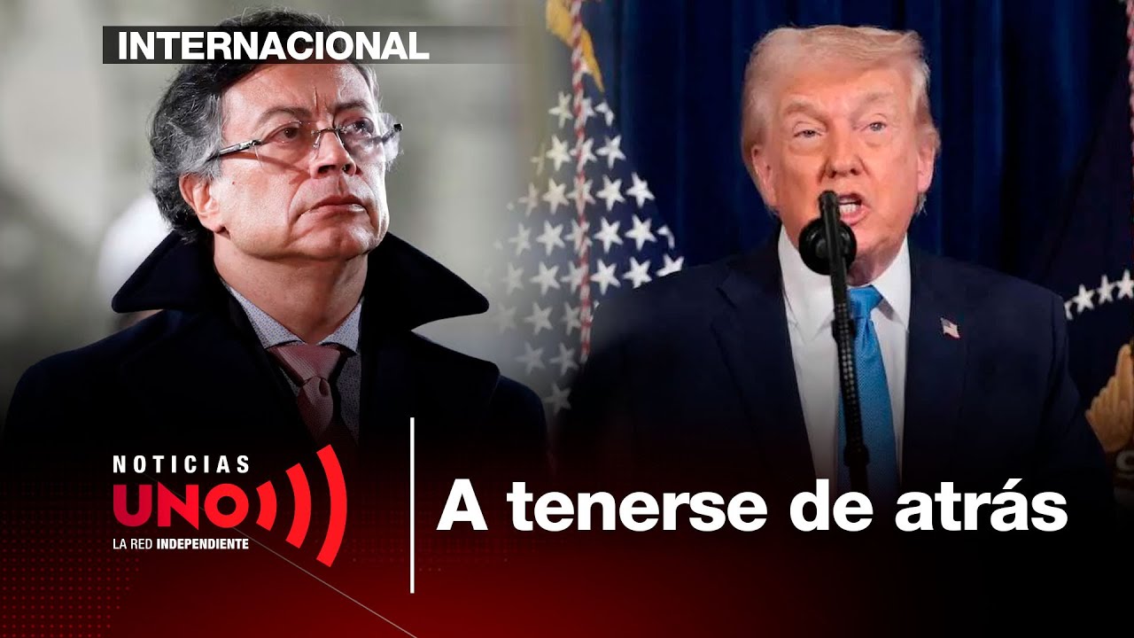 El mensaje de Donald Trump a Gustavo Petro, para que se tenga de atr&aacute;s | Noticias UNO