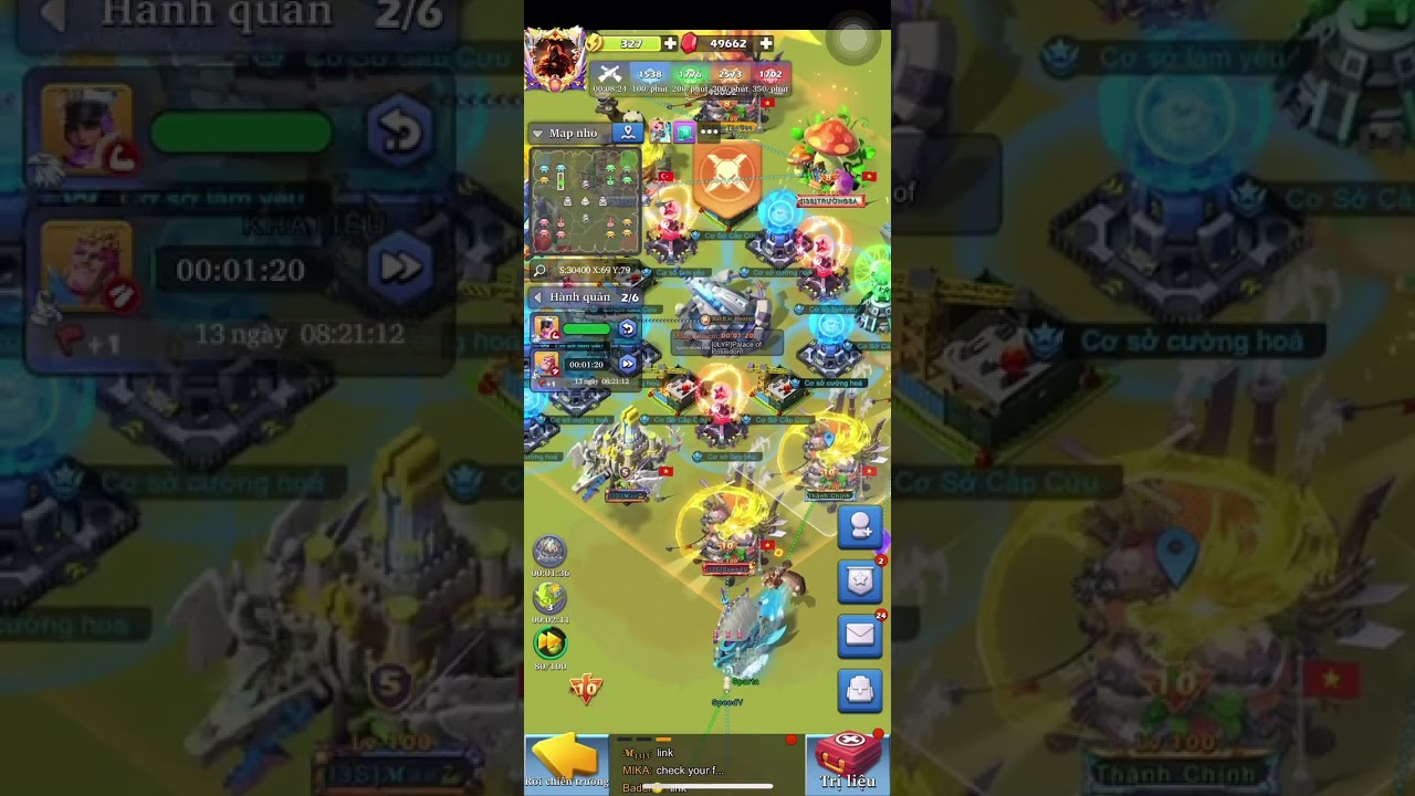 TOPWAR - Super TC: 1313( Sparta) - 1508 ( Irish)  - 1721 ( GAO) - 707
