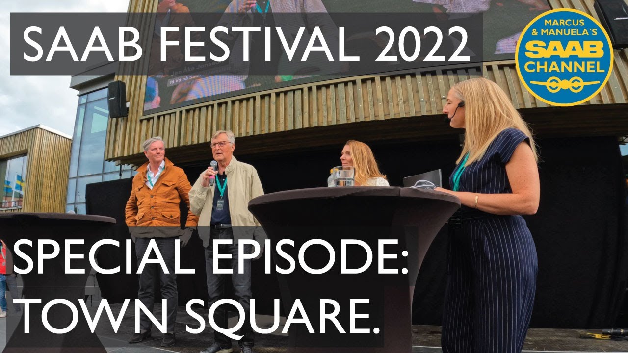 Saab Festival 2022 Special Episode: Town Square Trollhättan celebration with ENG subtitles!