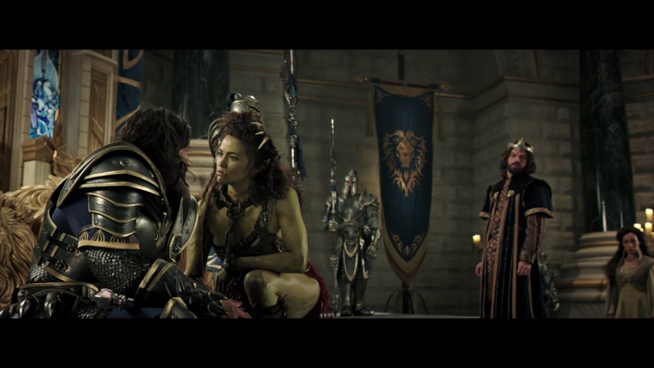 Warcraft - King Llane Asks Garona - Own it 9/27 on Blu-ray