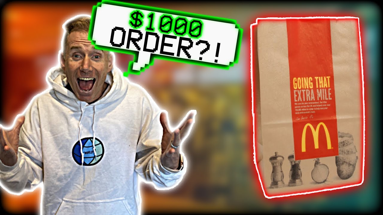 BUYING THE MOST EXPENSIVE FAST FOOD!!!