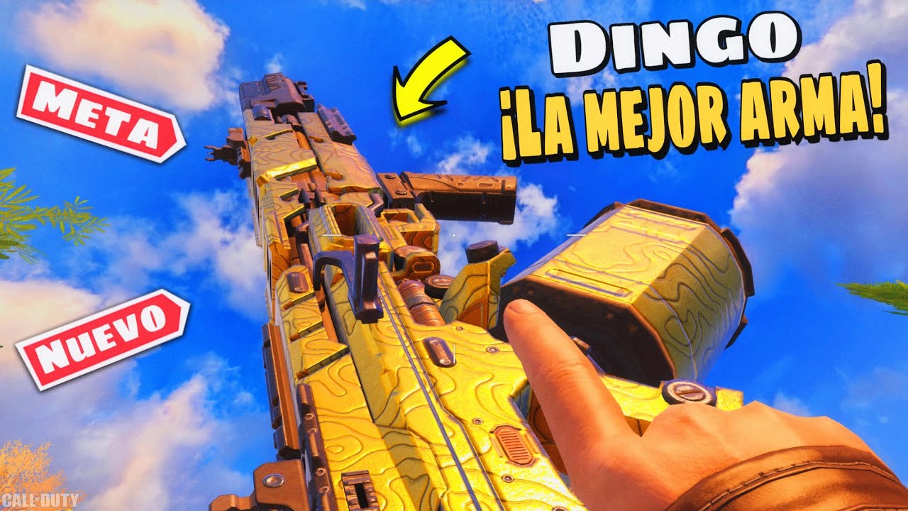 La nueva ametralladora DINGO es meta en COD MOBILE , mejor clase tienes que probarla