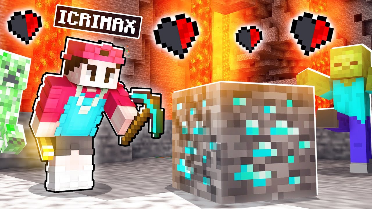 Ich FINDE eine DIAMANTEN HÖHLE | Hardcore #2