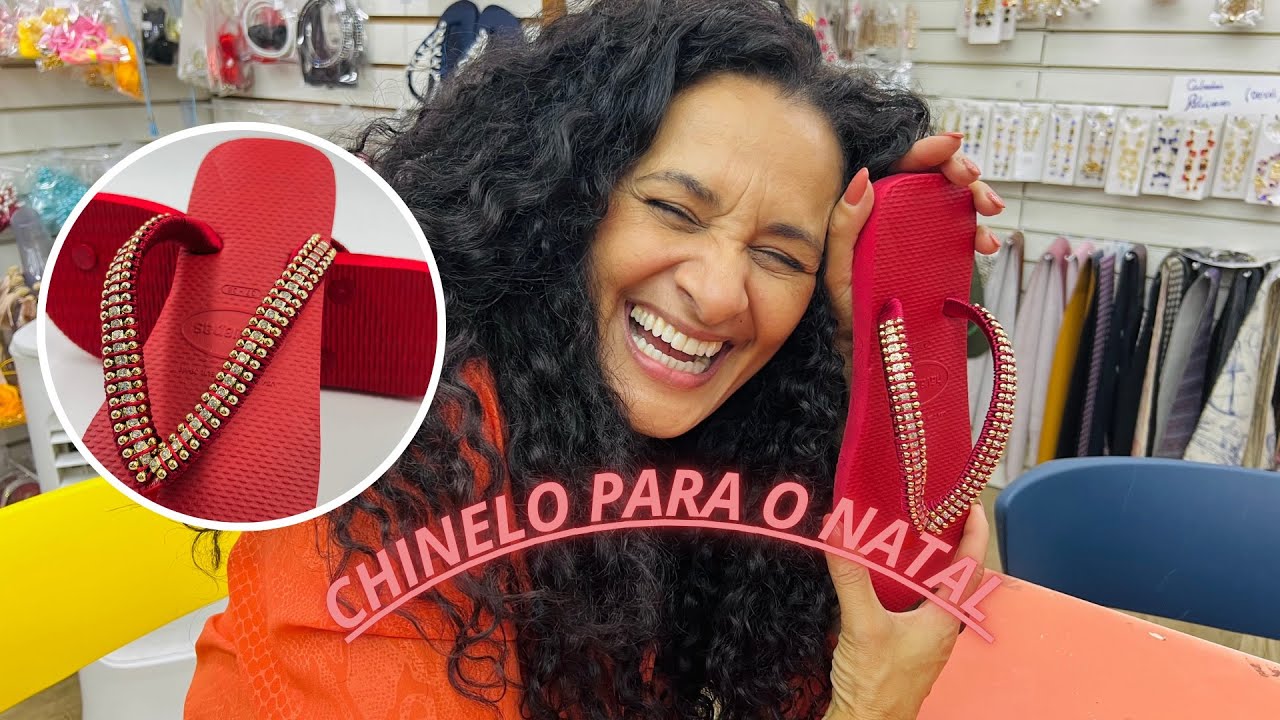 🩴CHINELO CUSTOMIZADO PARA O NATAL | receba encomendas na melhor época de vendas 💰