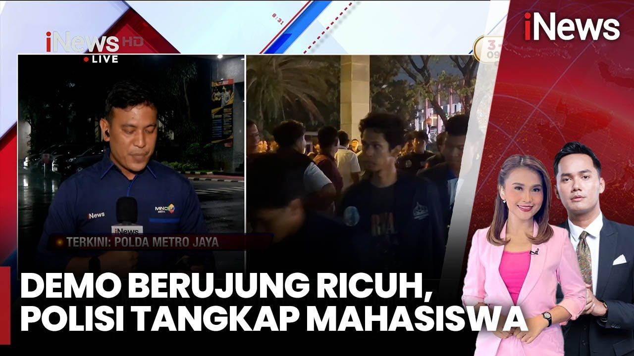 Demo Mahasiswa Trisakti Berujung Ricuh, 93 Mahasiswa Ditangkap | iNews Pagi | 22/05