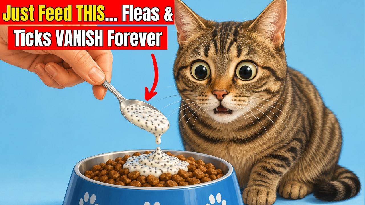 Just Add THIS to Your Cat&rsquo;s Food&hellip; Fleas & Ticks DISAPPEAR Overnight (Almost No One Knows This)