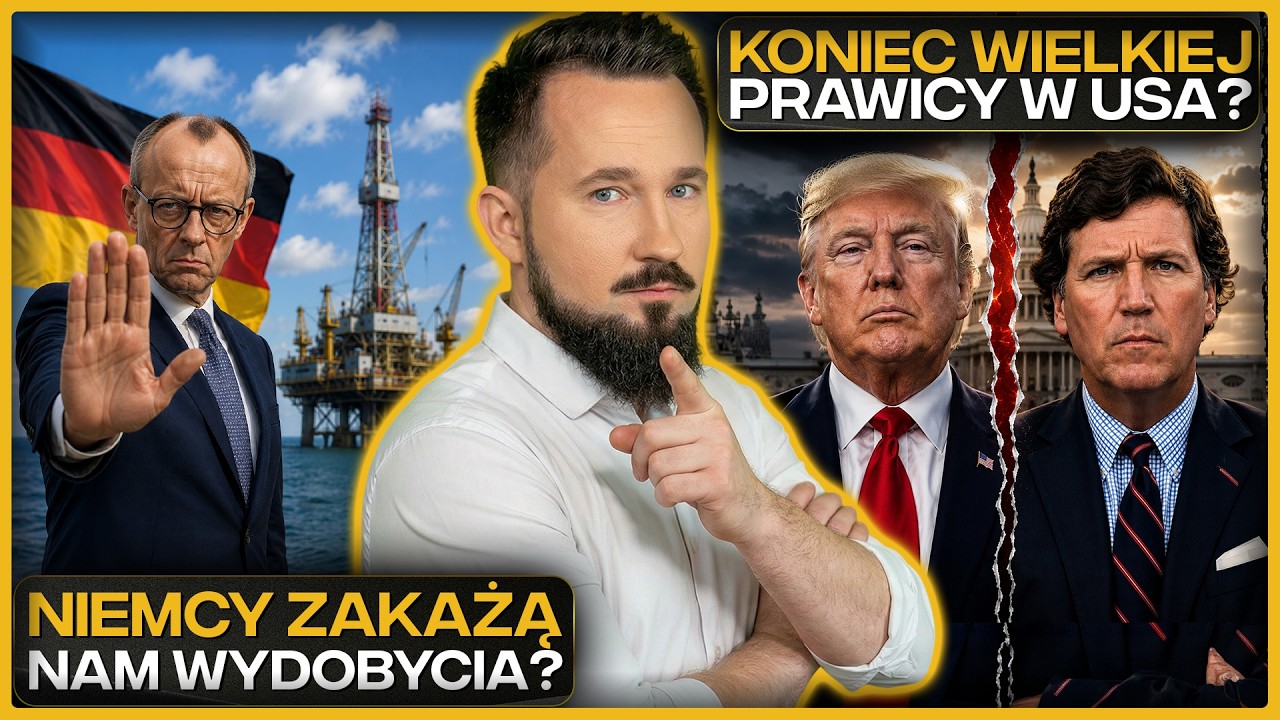 NIEMCY SABOTUJĄ NASZE ZŁOŻA, ROZŁAM PRAWICY w USA i REKORDOWY DŁUG POLSKI! #BizWeek