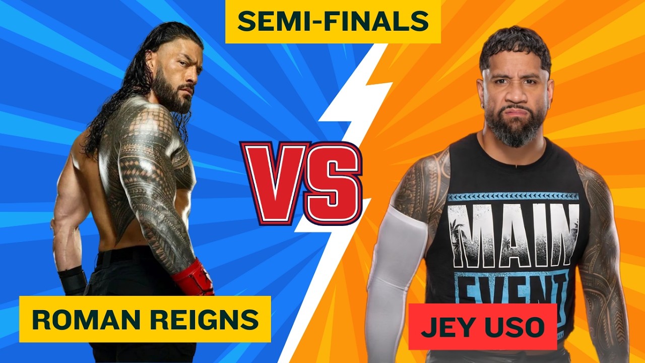 FULL MATCH : Roman Reigns Vs Jey Uso | Best in the Bloodline Tournament | Semifinals | #otc