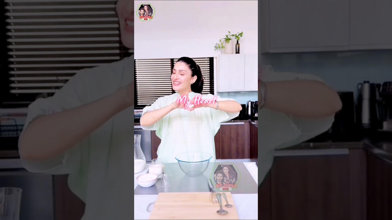 Ayeza Khan’s Viral Fruit Chaat Recipe🍓😍 | So Cute & Delicious! #ayezakhan #viralshorts #foryou#trend