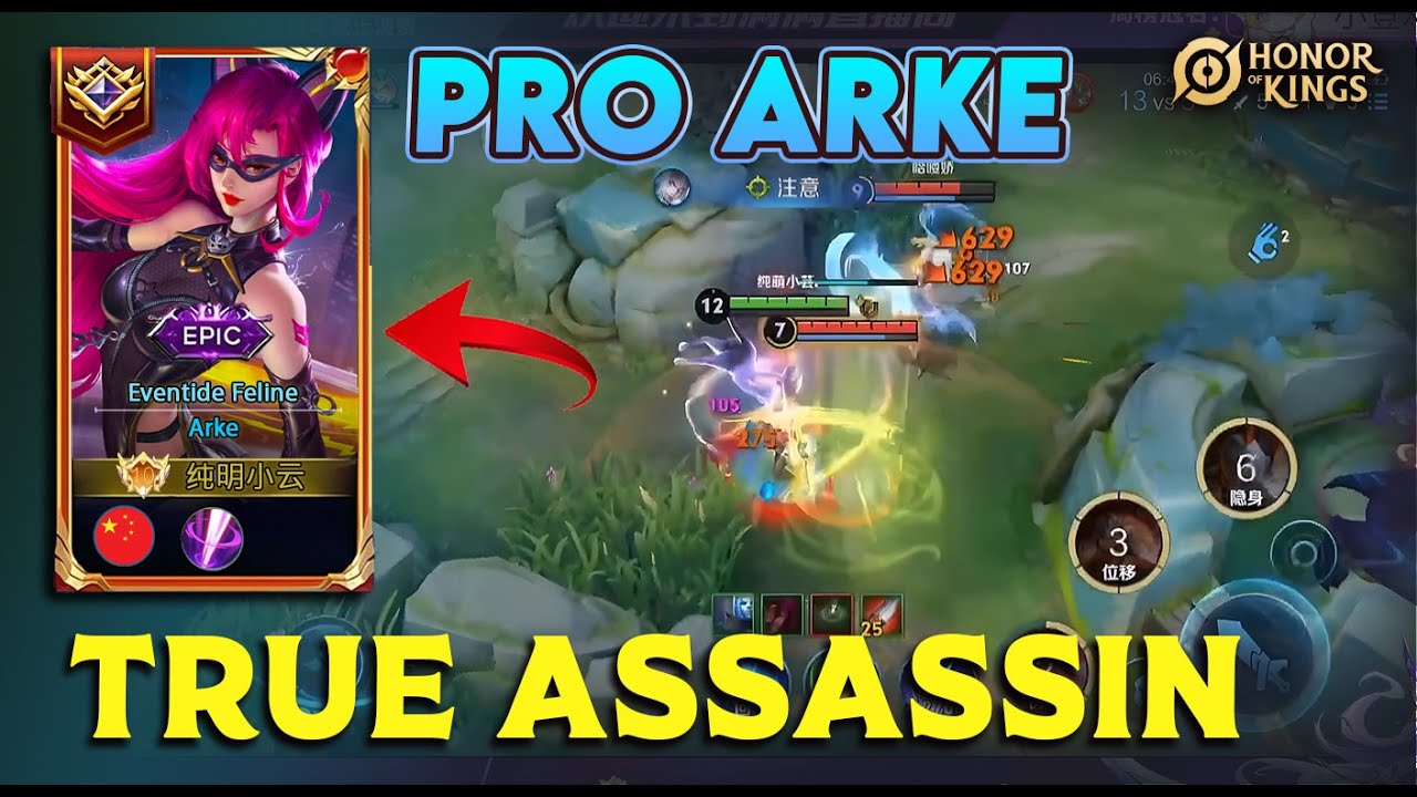 HOK: CHINA TOP 1 ARKE | META BROKEN Build For UNSTOPPABLE Rank Climbing | HONOR OF KINGS 🇨🇳