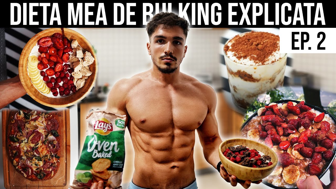LA CRESCUT EP2 | CE MANANC PT MASA CU 9% BODYFAT *MENIU COMPLET*