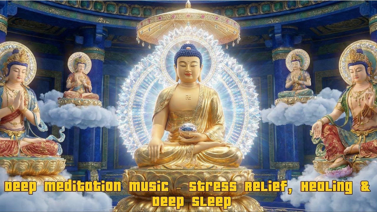 Deep Meditation Music – Stress Relief, Healing & Deep Sleep