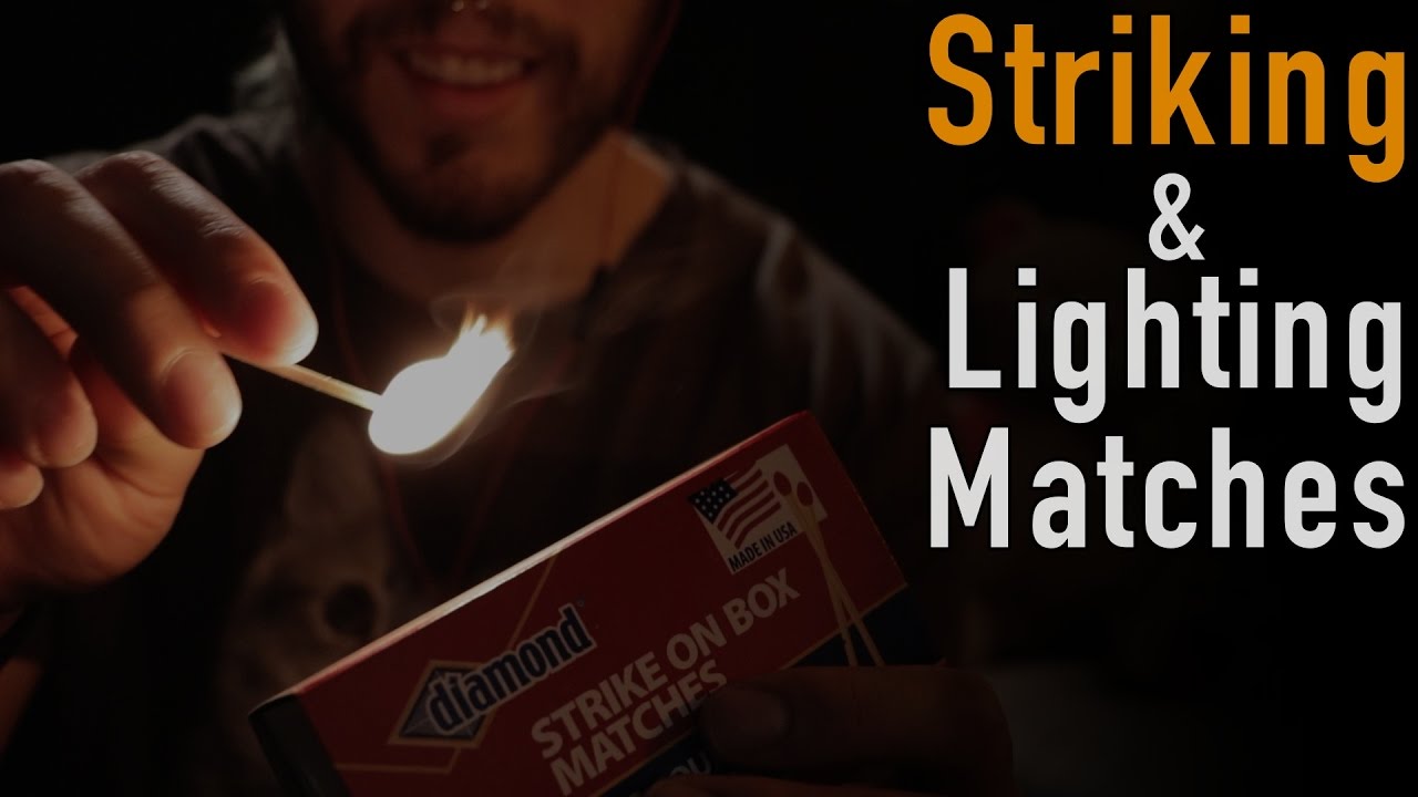 | ASMR | Striking & Lighting Matches w/ Tapping | Soft Spoken