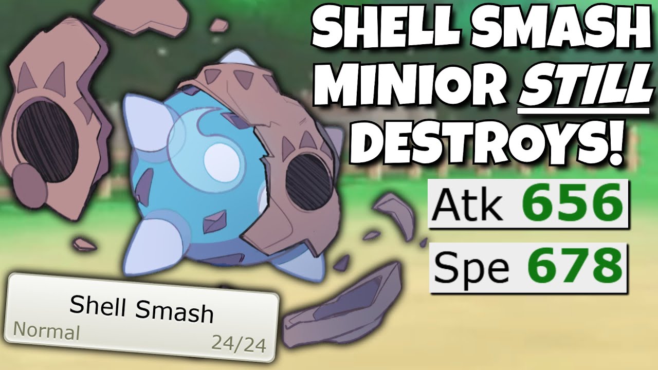 SHELL SMASH MINIOR IS STILL BROKEN IN OU! POKEMON SCARLET AND VIOLET