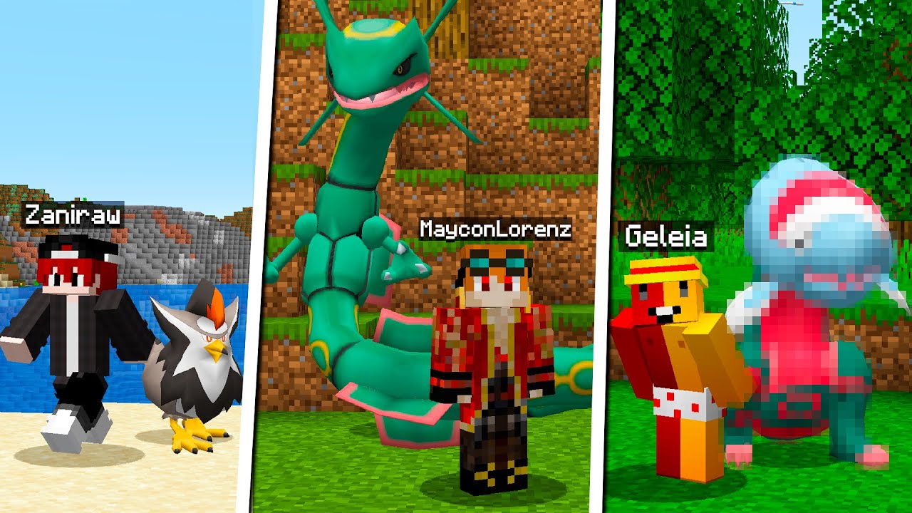 O POKÉMON FAVORITO DOS YOUTUBERS NO MINECRAFT PIXELMON