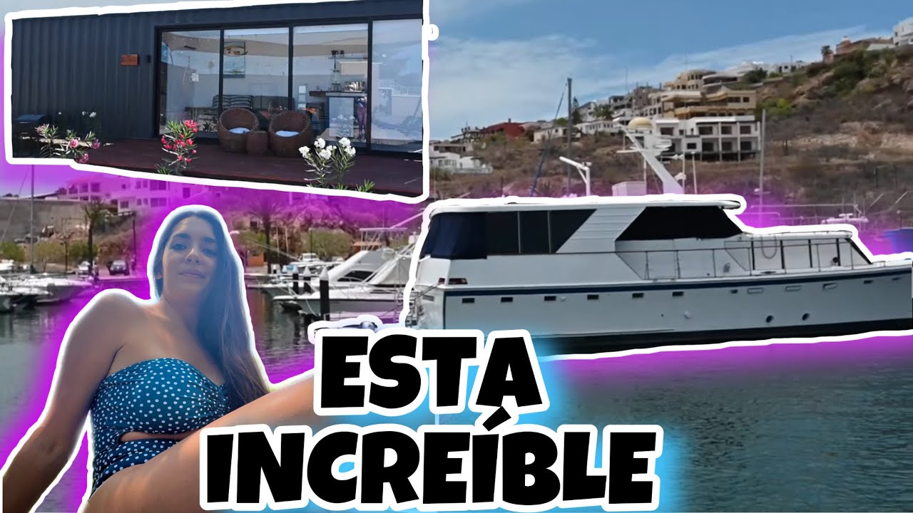 VIAJANDO EN UN YATE  Y DURMIENDO EN UN CONTENEDOR | YEO SPEED