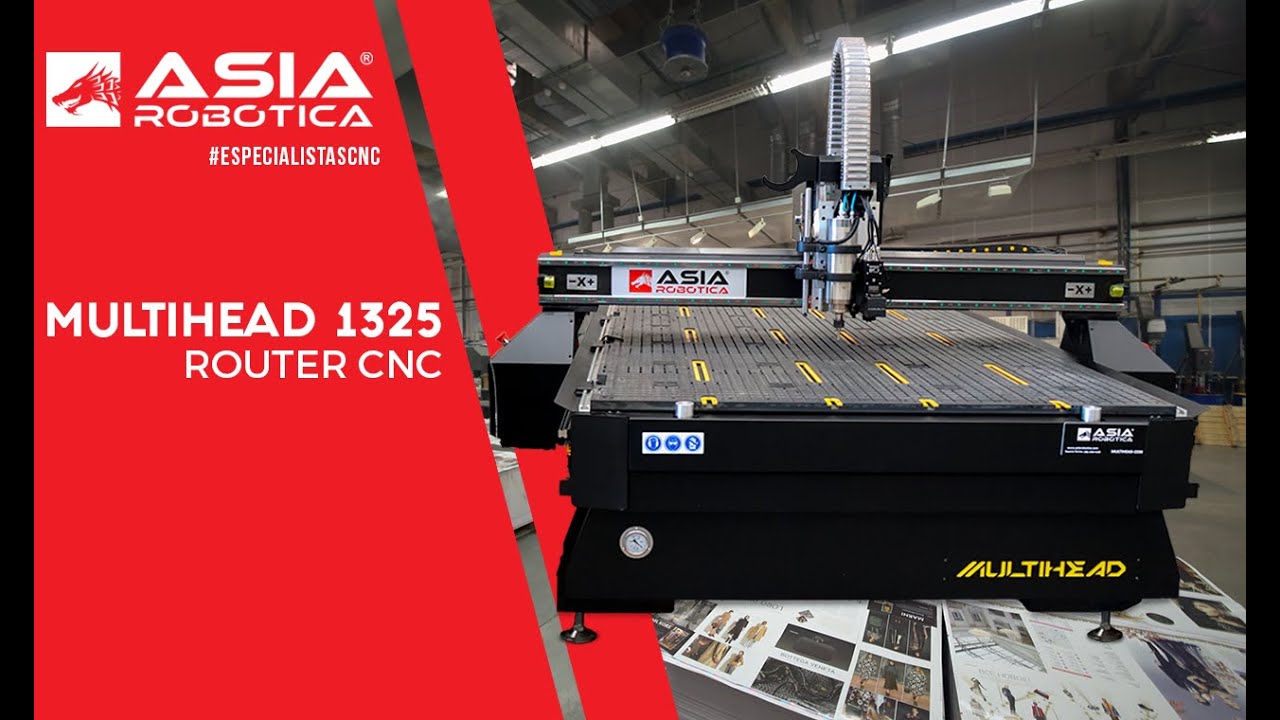 MULTIHEAD 1325 - ROUTER CNC