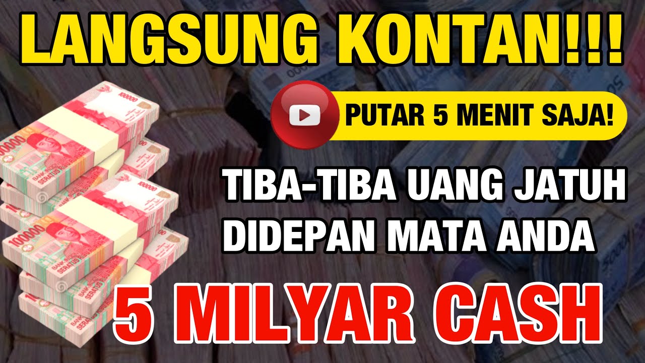 REJEKI TAK TERDUGA, HARI INI !!! AYAT PEMANGGIL UANG, DOA PEMBUKA PINTU REZEKI, DOA NABI SULAIMAN